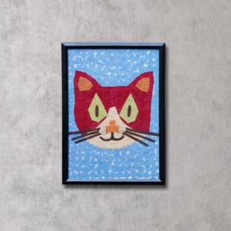 Red Cat Art Frame